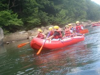 Overnight Trip: White Water Rafting